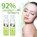 Extracto de coco hidratante con blanqueamiento personalizado Spray de tóner facial